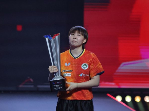 火配资 首夺WTT美国大满贯女单冠军 朱雨玲：“打乒乓球太累了”丨封面头条